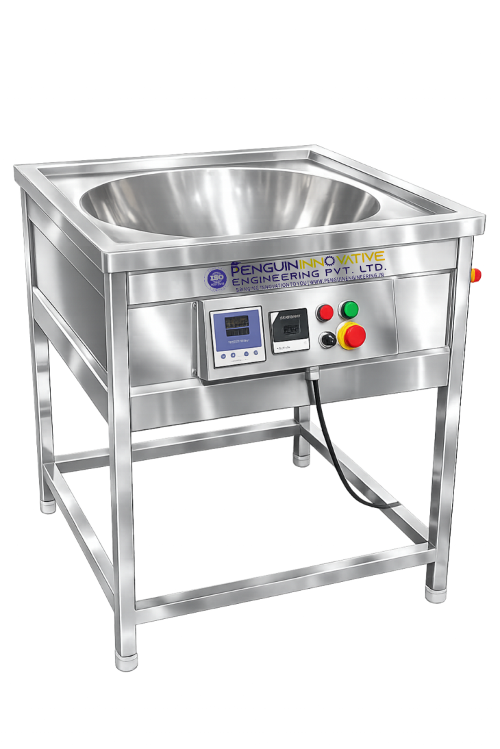 Electric Roti & Kadai Machine