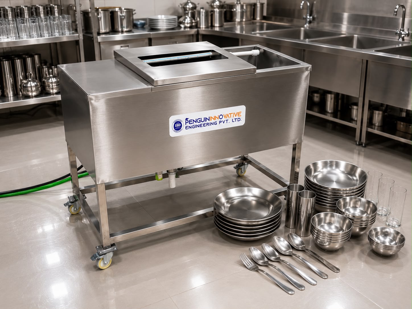 Dish wash scrubber machine 4 jumbo
